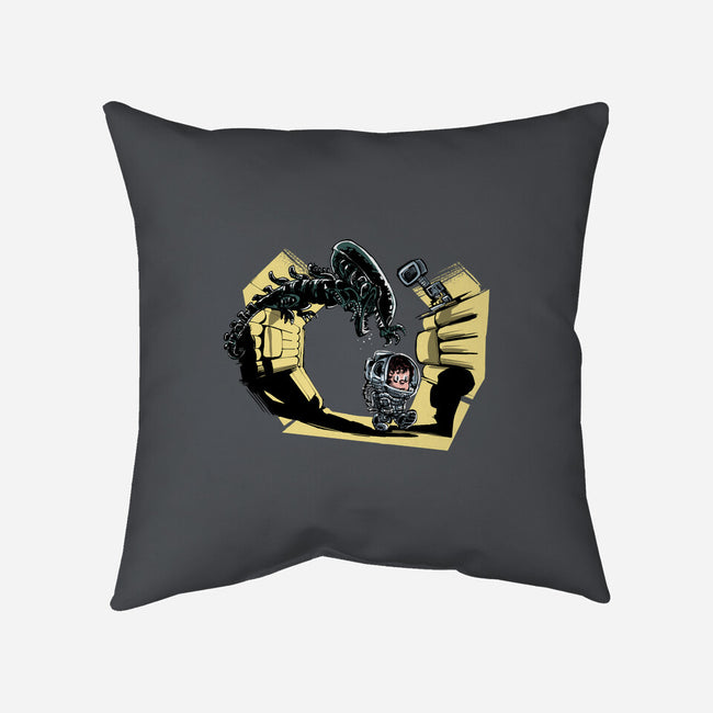 Ellen And Xeno-none removable cover w insert throw pillow-zascanauta