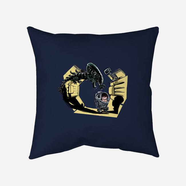 Ellen And Xeno-none removable cover w insert throw pillow-zascanauta