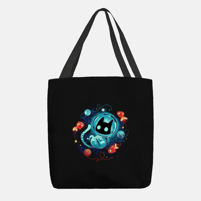 Space Adventurer-none basic tote bag-Snouleaf