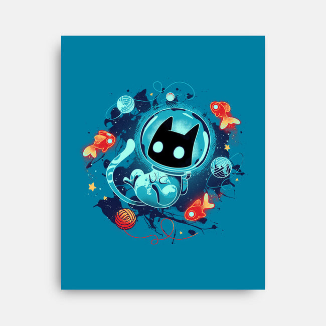 Space Adventurer-none stretched canvas-Snouleaf