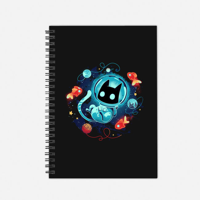 Space Adventurer-none dot grid notebook-Snouleaf