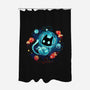 Space Adventurer-none polyester shower curtain-Snouleaf