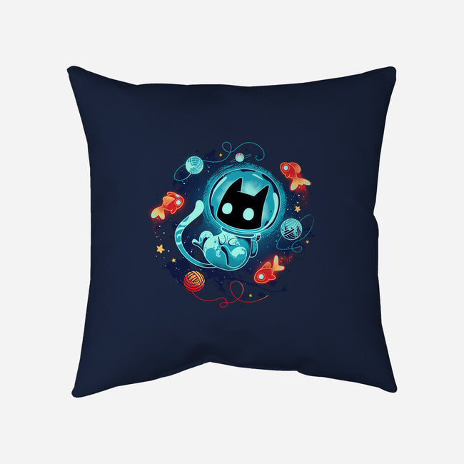 Space Adventurer-none removable cover w insert throw pillow-Snouleaf