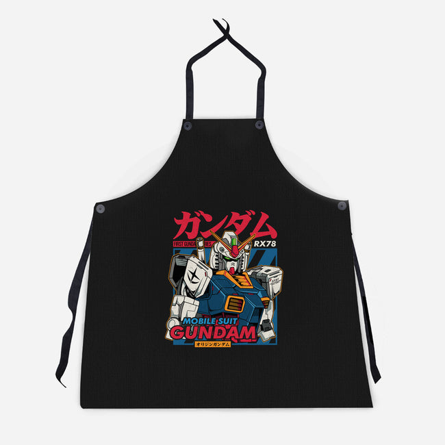 First Gundam Series-unisex kitchen apron-hirolabs