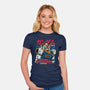 First Gundam Series-womens fitted tee-hirolabs