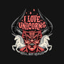 I Love Unicorns-mens basic tee-momma_gorilla