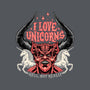 I Love Unicorns-none glossy sticker-momma_gorilla