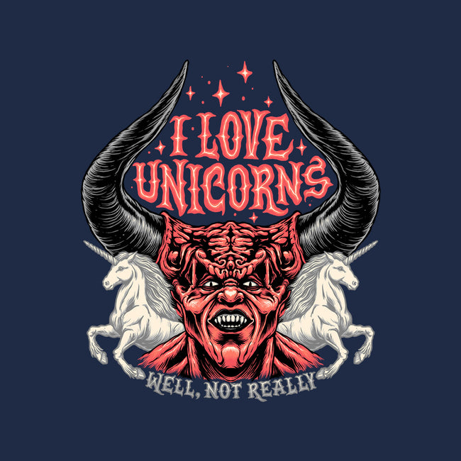 I Love Unicorns-none indoor rug-momma_gorilla