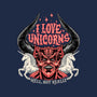 I Love Unicorns-womens basic tee-momma_gorilla