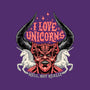 I Love Unicorns-womens basic tee-momma_gorilla