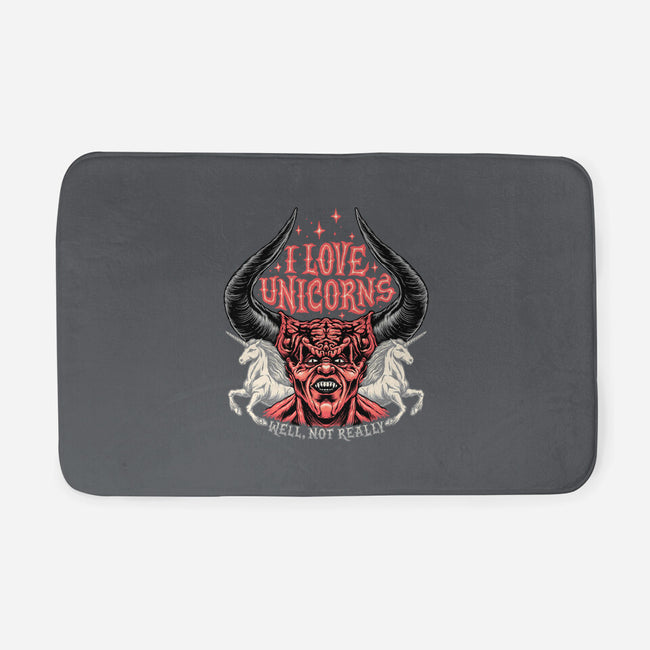 I Love Unicorns-none memory foam bath mat-momma_gorilla