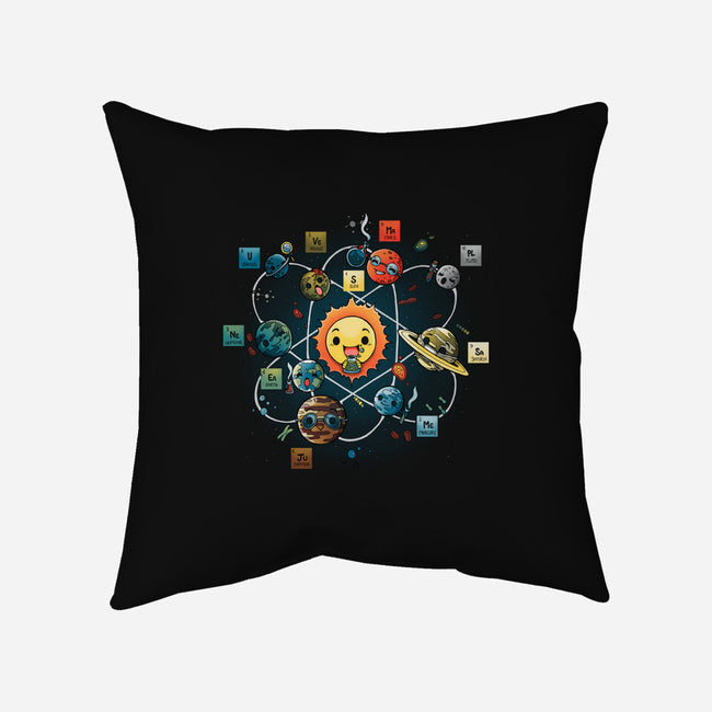 Chemical System-none removable cover w insert throw pillow-Vallina84