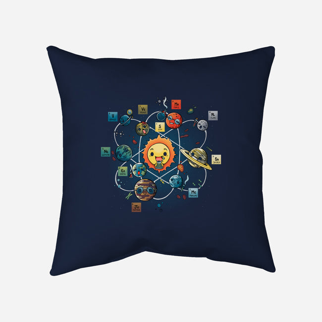 Chemical System-none removable cover w insert throw pillow-Vallina84