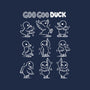 Goo Goo Duck-none dot grid notebook-Vallina84