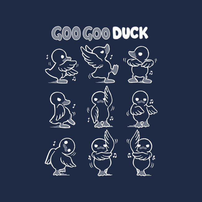 Goo Goo Duck-womens racerback tank-Vallina84