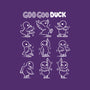 Goo Goo Duck-womens off shoulder sweatshirt-Vallina84