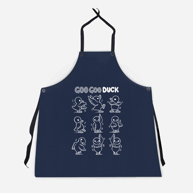 Goo Goo Duck-unisex kitchen apron-Vallina84