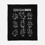 Goo Goo Duck-none fleece blanket-Vallina84