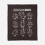 Goo Goo Duck-none fleece blanket-Vallina84