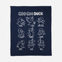 Goo Goo Duck-none fleece blanket-Vallina84