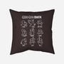 Goo Goo Duck-none removable cover w insert throw pillow-Vallina84