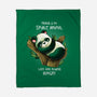 Panda Lazy-none fleece blanket-Vallina84