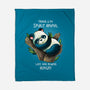 Panda Lazy-none fleece blanket-Vallina84