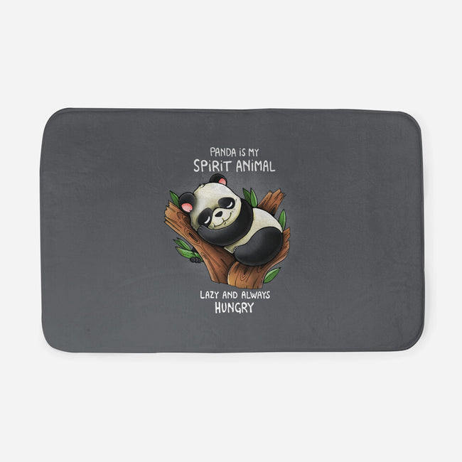 Panda Lazy-none memory foam bath mat-Vallina84