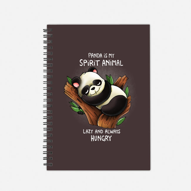 Panda Lazy-none dot grid notebook-Vallina84