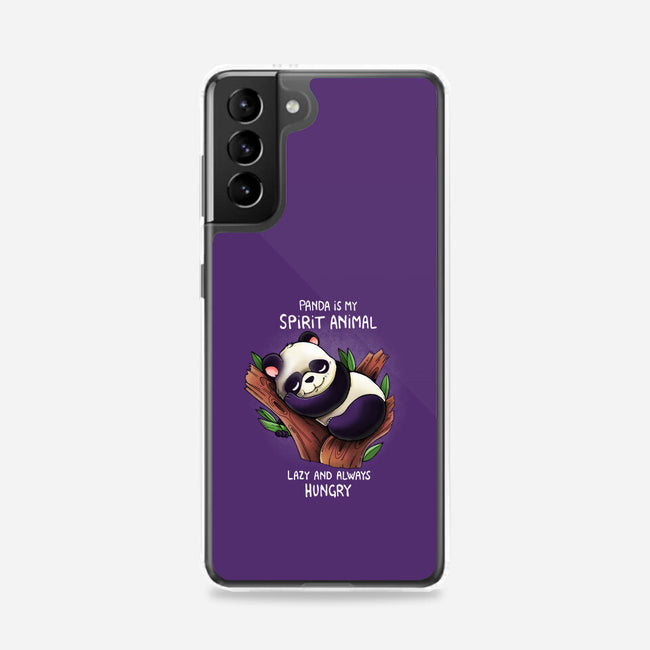 Panda Lazy-samsung snap phone case-Vallina84