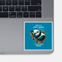 Panda Lazy-none glossy sticker-Vallina84