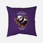 Panda Lazy-none removable cover w insert throw pillow-Vallina84