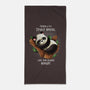 Panda Lazy-none beach towel-Vallina84