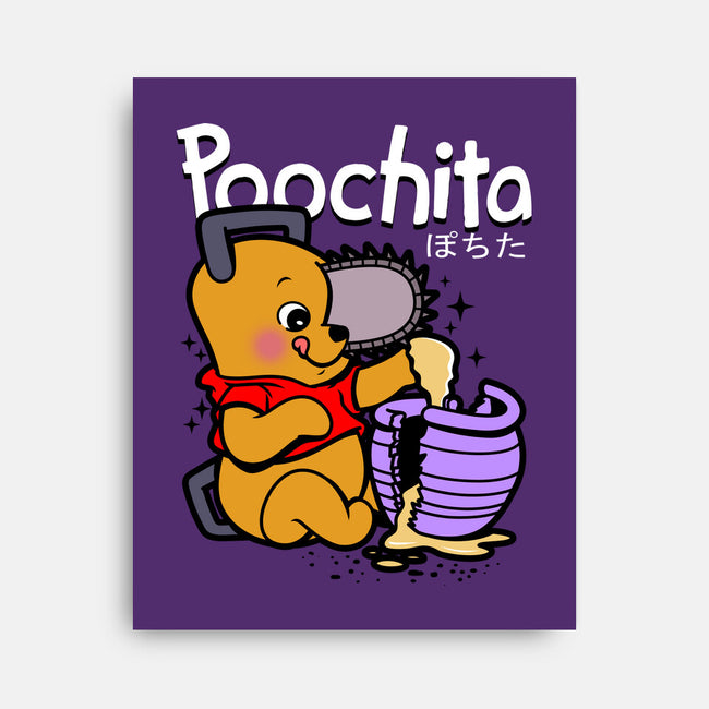 Poochita-none stretched canvas-Boggs Nicolas