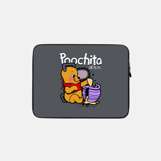 Poochita-none zippered laptop sleeve-Boggs Nicolas
