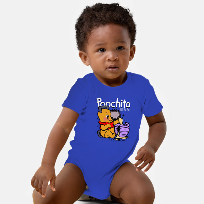 Poochita-baby basic onesie-Boggs Nicolas