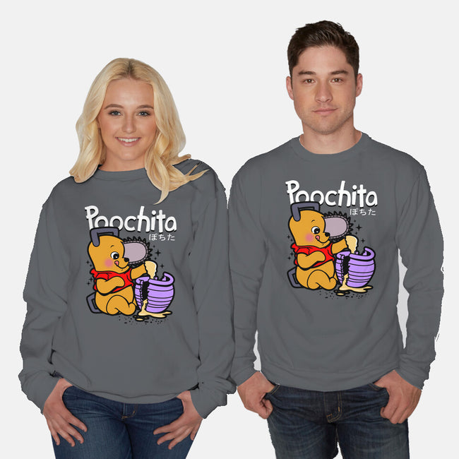 Poochita-unisex crew neck sweatshirt-Boggs Nicolas