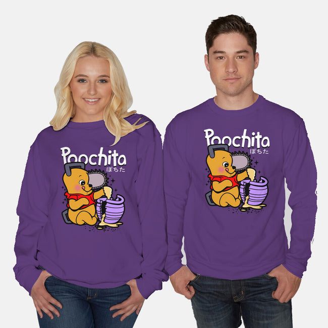 Poochita-unisex crew neck sweatshirt-Boggs Nicolas
