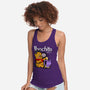 Poochita-womens racerback tank-Boggs Nicolas