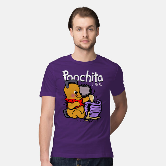 Poochita-mens premium tee-Boggs Nicolas