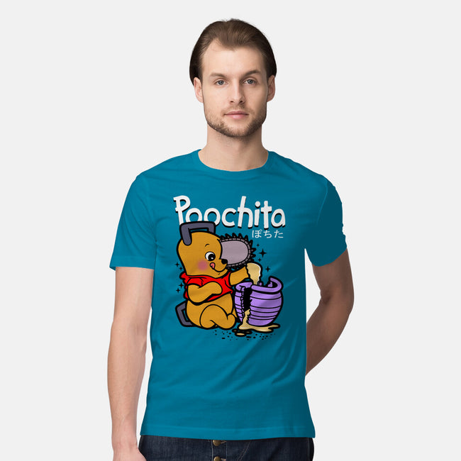 Poochita-mens premium tee-Boggs Nicolas