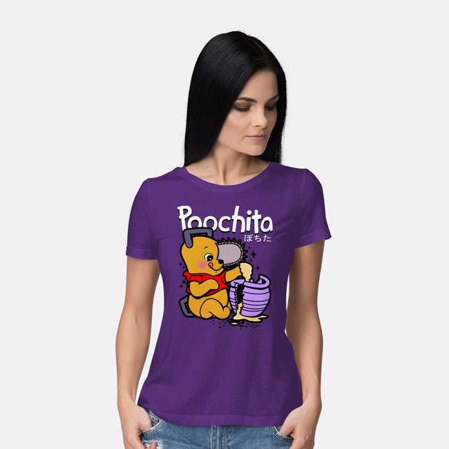 Poochita-womens basic tee-Boggs Nicolas