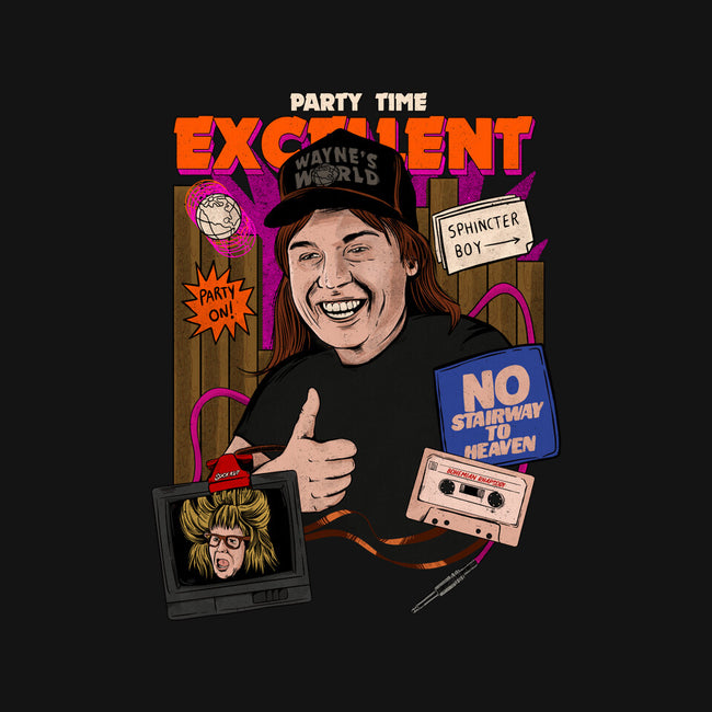 Party Time Excellent-womens v-neck tee-The Brothers Co.