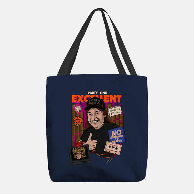 Party Time Excellent-none basic tote bag-The Brothers Co.