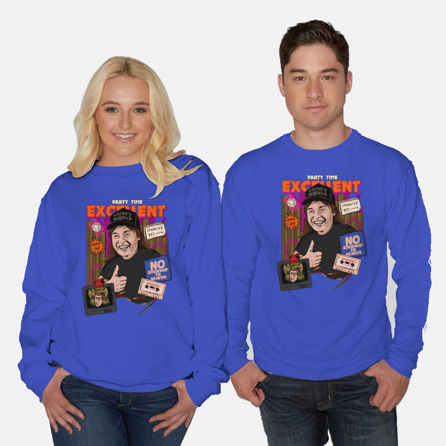 Party Time Excellent-unisex crew neck sweatshirt-The Brothers Co.