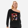 Party Time Excellent-womens off shoulder sweatshirt-The Brothers Co.