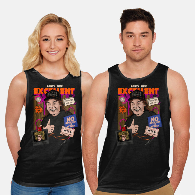 Party Time Excellent-unisex basic tank-The Brothers Co.