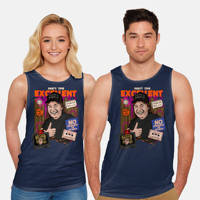 Party Time Excellent-unisex basic tank-The Brothers Co.