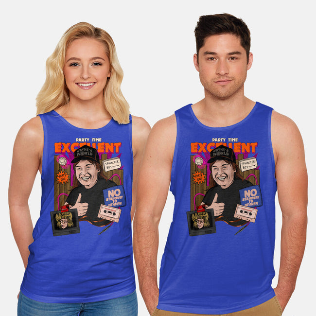 Party Time Excellent-unisex basic tank-The Brothers Co.