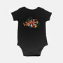 Bathing In Fire-baby basic onesie-tdK17